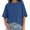 Blue, variant on Womens Tops Short Sleeve Shirts Summer Comfy Crew Neck T-Shirt