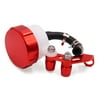 Red CNC Universal Motorcycle Front Brake Clutch Reservoir Tank Fluid Oil Cup