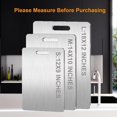 thumbnail image 2 of 2025 Titanium Cutting Board - 100% Pure Titanium Cutting Boards for Kitchen, Titanium Cutting Board for Home Kitchen Cooking，Upgrade Double Sided Food-Grade Titanium Board (18 * 12inch) (18x12 inch), 2 of 8