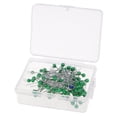thumbnail image 2 of STARTIST 100 Pcs Têtes Perlées Multicolores pour Composants de Bijoux DIY Vert, 2 of 8