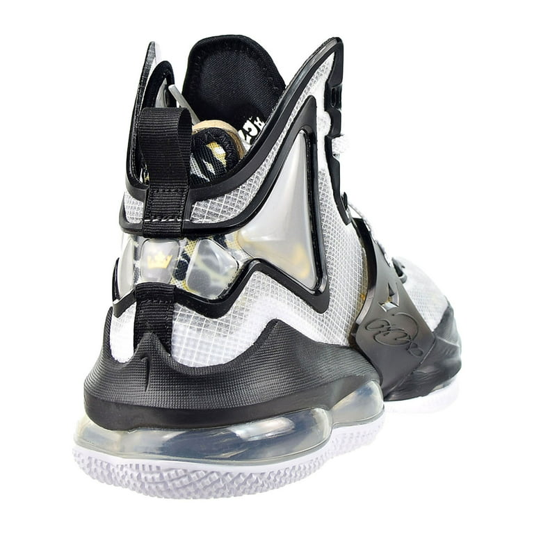 Nike Lebron 19 SE (GS) Big Kids' Shoes White-Metallic Gold-Black dd0422-100