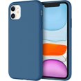 thumbnail image 1 of Funda de Silicona para iPhone 11 (2019) de 6,1 Pulgadas, Funda Protectora de Cuerpo Completo con Tacto Suave y Sedoso, Funda a Prueba de Golpes con Forro de Microfibra, Azul Cobalto, 1 of 5