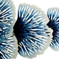 thumbnail image 4 of DecMode Blue Metal 3D Floral Wall Decor, 4 of 7