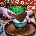 thumbnail image 5 of KHBUAB 1Pc Natural Palm Tea Tray Brush for Home Use and Surface Protection in 5.9*3.5*0.8in Brown Color, 5 of 8