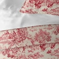 thumbnail image 5 of Maison Toile Red Duvet Cover Set Super Queen, 5 of 5