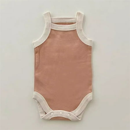

TOWED22 Baby Girl Summer Outfits Baby Girls Velvet Suspender Skirt Infant Toddler Ruffled Casual Strap Sundress Summer Outfit Clothes Orange