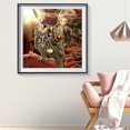 thumbnail image 3 of Cuadros Decorativos Pintura al óleo acrílica por números búho en arte de gato imagen Digital decoración de pared del hogar Tmvgtek embutido en tela, 3 of 9