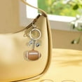 thumbnail image 5 of geerera Sports Keychain Pendant, Football Bag Charm, for Sports Event Gift, Crossbody Bag Decoration, Fan Accessory, 5 of 6