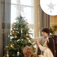 thumbnail image 4 of Christmas Tree Topper with Light - Xmas Treetop LED Light Holiday Tree Decor Glowing Tree Top Ornament for Christmas Home Party Decorations, 4 of 6