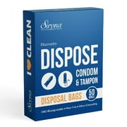 Sirona Tampons and Condoms Disposal Bags - 50 Bags