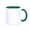 Dark Green, variant on Custom Name 2026 Graduation Mug Personalized Class Of 2026 Ceramic Coffee Cup For High School College Graduation Gifts Use