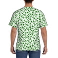 thumbnail image 3 of Bixox Men's St Patrick's Day4 Printed Short Sleeve Skinny Athletic T-Shirt, 3 of 6