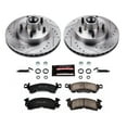 thumbnail image 3 of PowerStop Front Z23 Evolution Sport Carbon-Fiber Ceramic Brake Pad and Drilled & Slotted Rotor Kit Fits: BUICK CADILLAC CHEVROLET GMC OLDSMOBILE PONTIAC Select Models K4539, 3 of 10