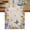 Beige, variant on Spring Wildflowers Table Runner, Watercolor Floral Leaf Colorful Plaid Washable Cotton Linen Table Runners 36 Inches Long, Dresser Scarf Runner for Nightstand/End Tables/Round Tables 13''x36''