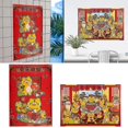 thumbnail image 2 of TUEUIO1，2022 Year Of The Tiger Spring Festival Stickers Tiger Blessing Word Wall Sticker For Chinese New Year Home Party Door Window Decal Decor Zodiac Sticke, 2 of 4