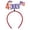 H, variant on QIQUWOHUL Independence Headbands Patriotic Party 4th Of July Flag Headband Accessories Props Decoration Headband For Adult And Children