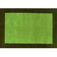 thumbnail image 1 of Ahgly Company Indoor Rectangle Abstract Green Contemporary Area Rugs, 7' x 9', 1 of 1