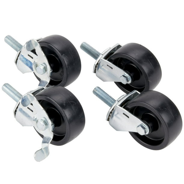 Set of 3" Casters 4 weight capacity 500lbs