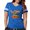 Royal Blue, variant on CafePress - Most Precious Cargo - Womens Football Shirt