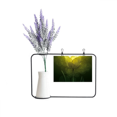 thumbnail image 1 of Tarjeta de jarrón de lavanda artificial Tulip luz verde flor planta, 1 of 3