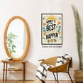 thumbnail image 3 of SYDposter Daily Reminder Positive Wall Art, Positive Affirmation Quote Wall Decor, Colorful What's The Best That Could Happen Uplifting Quote Poster, Boho Inspirational Art 16x24in Unframed, 3 of 6