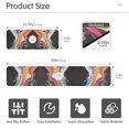 thumbnail image 3 of Yayeee Faucet Mat for Kitchen Sink 14.7" Diatomite Long Splash Guard Pad, Colorful Black, 2 Pack, 3 of 7