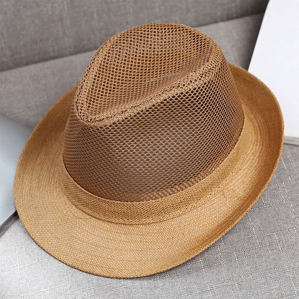Sombrero de malla transpirable | Ala ajustable de poliéster encriptado de 60 cm | Gorra ligera de verano para senderismo, viajes, caminatas y deportes | Caqui, negro, gris, blanco y beige