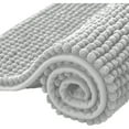 thumbnail image 5 of Chun Yi Non-slip Bathroom Rugs Chenille Soft Absorbent Plush Bath Mat (Light Grey,24"*60"), 5 of 6