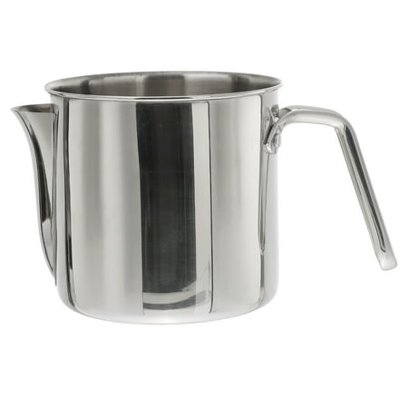 

1Pc Grease Strainer Grease Jug with Mesh Strainer Kitchen Oil Filter (Silver)