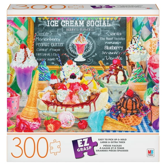 Big Ben 300-Piece Jigsaw Puzzle, Ice Cream Social