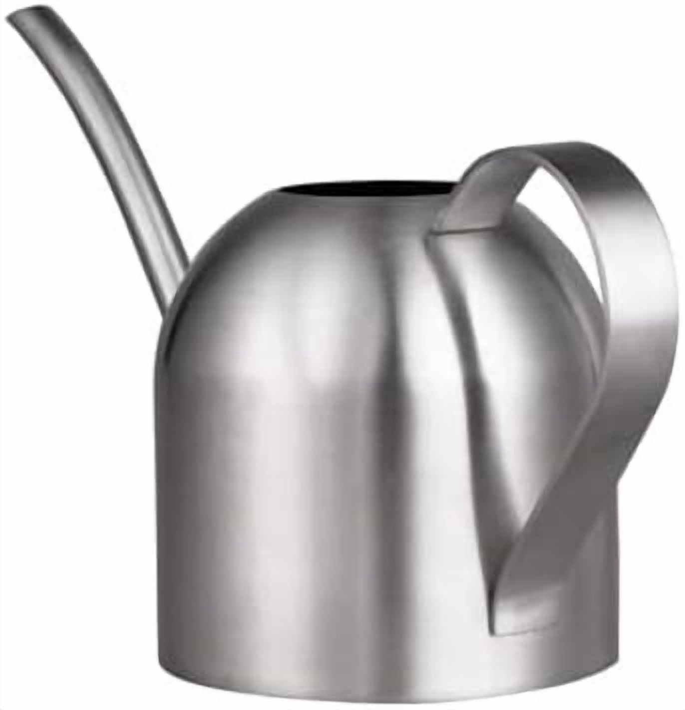 Indoor Watering Can for House Plants Stainless Steel Watering Can Metal with Long Spout (33oz/1L)
