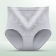 thumbnail image 3 of Bigersell Womens Thong Underwear Clearance Crotchless Panties Lingerie G-Strings Panty Style P-380 Nylon Brief Panties Cotton Thong Briefs Mid Waist Women's Bikini Panties Gray L, 3 of 8