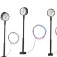 thumbnail image 3 of Guardoinrt Model Railway Clock Lamps Train 1/87 Building Lighting Layout Ho Scale Scale Style A 1Set, 3 of 6