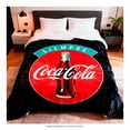 thumbnail image 4 of Cobertor Providencia Serenity Matrimonial Coca-Cola Siempre Black Negro, 4 of 8