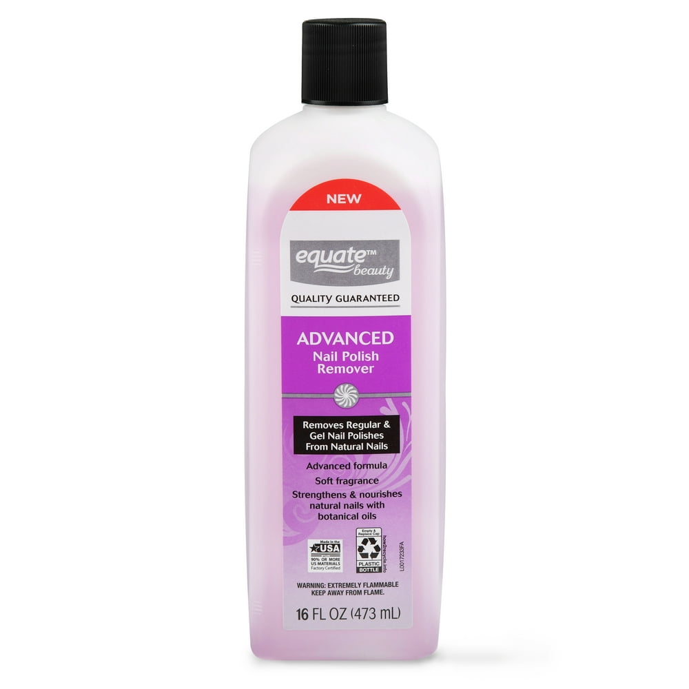 Equate Beauty Advanced Nail Polish Remover, 16 Fl Oz