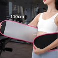 thumbnail image 3 of Faja moldeadora de cintura para mujer, faja deportiva para el sudor, faja moldeadora de cuerpo, accesorios para adelgazar el abdomen, soporte lumbar, cinturón de gimnasio para fitness, quemador de g, 3 of 5