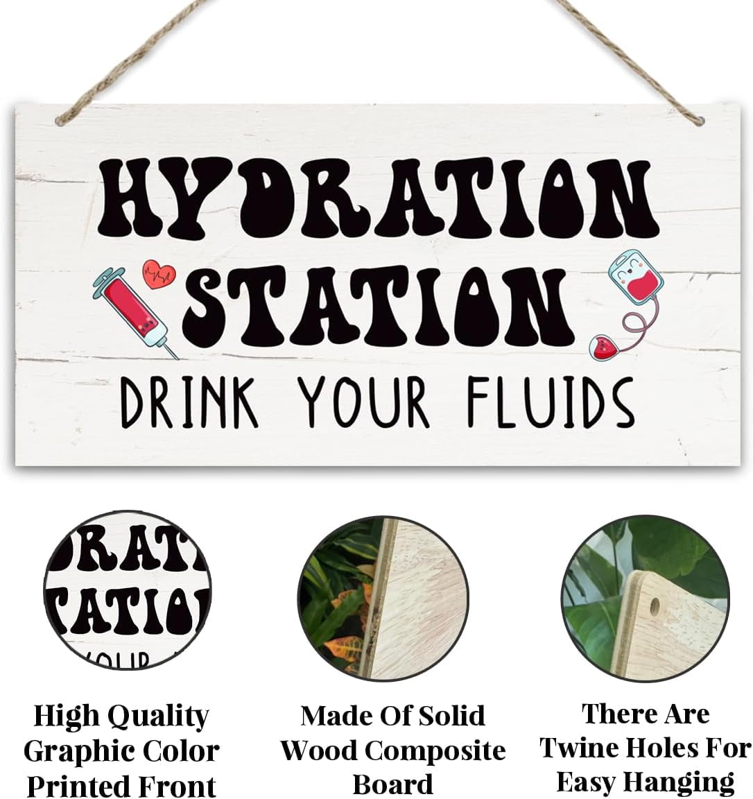 Farmhouse Wood Sign, Hydration Station Sign, Decorative Wall Plaque, Nurse Doctor Office Hanging Decor, Funny Hospital Decor Art, Decoration Ornaments For Nurse Doctor Retirement Party - Walmart.com farmhouse-wood-sign-hydration-station-sign-decorative-wall-plaque-nurse-doctor-office-hanging-decor-funny-hospital-decor-art-decoration-ornaments-for-nurse-doctor-retirement-party-walmart-com