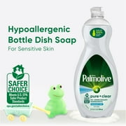 Palmolive Ultra Pure + Clear Liquid Dish Soap, Fragrance Free, 32.5 Fluid Ounce Bottle