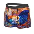 thumbnail image 2 of Bingfone Rooster Oil Painting Men'S Underwear - Casual Stretch Boxer Briefs-Small, 2 of 9