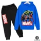 thumbnail image 2 of Sudadera con capucha de Hulk para niños, chándal para niño y niña, conjunto de ropa de sudadera para primavera, otoño e invierno, pantalones con capucha de superhéroes de Marvel, traje para niños, 2 of 5