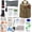 Beige-B, variant on QIUXUJ-Medical Pouch Tactical - Small Utility First Aid Bag, Big Capacity Medical Bags - EMT First Aid Bags for Outdoor Hunting Camping Travel (Green)
