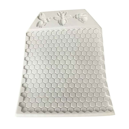 

ASEIDFNSA Silicone Molds Bead Mat for Jewelry Making Honeycomb Bees Silicone Fondant Cake Beehive Silicone Baking Molds