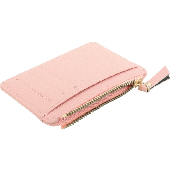 unbranded Women PU Wallet Small Clutch Purse with Zipper Closure Credit Card Purse Fashionable Wallet