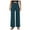 Blue, variant on LYXSSBYX Wide Leg Sweatpants Women Women's Spring and Summer Fashion Solid Color Casual Loose Breathable Stretch Casual Outdoor Wide Leg Pants