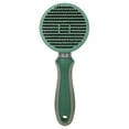 thumbnail image 2 of Up to 30% OFF, Self Cleaning Slicker Pet Brush Dog Grooming Comb For Shedding Long Short Hair Soft Bristle Comfortable Grip Massage Tool For Cats Dogs Daily Hair Removal, Washable Easy Clean, 2 of 9