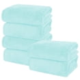 thumbnail image 1 of Juego de Toallas de Baño MOONQUEEN Paquete de 6 Premium de Terciopelo Coral de Microfibra, 1 of 7