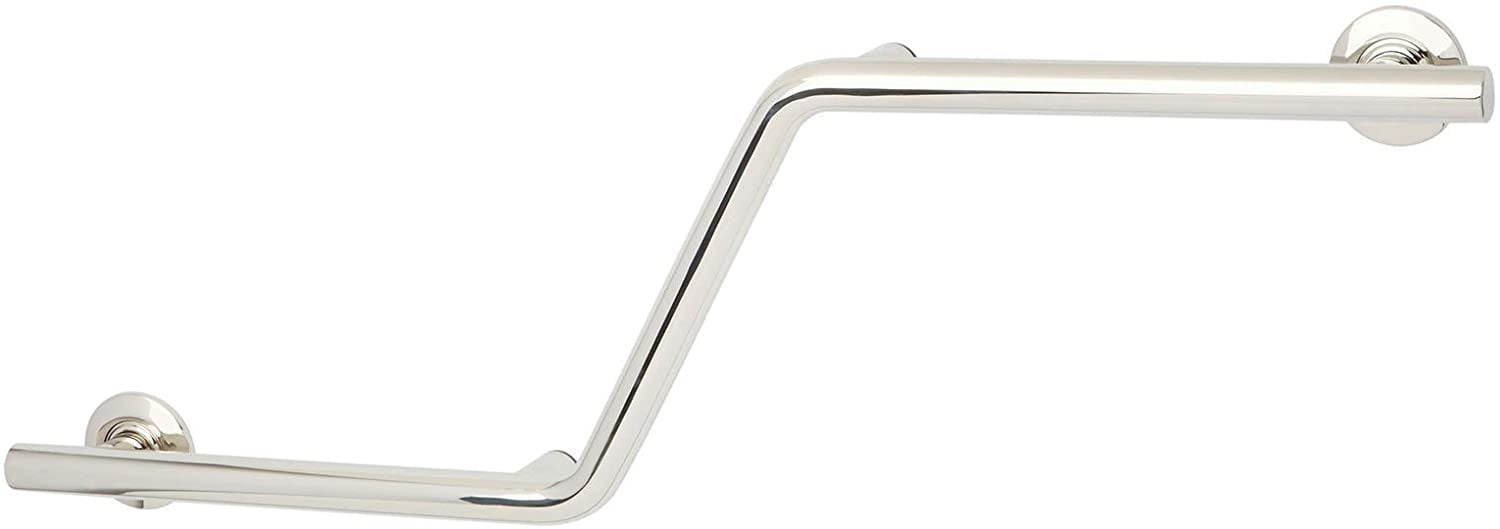 Satin Stainless Steel 38" Angled Grab Bar