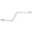 Polished, variant on 38" Lifestyle & Wellness® Angled Assist Zuma Wall Mount Bathroom Shower Grab Bar, 1 ¼" Diameter, Left Handed, Polished Finish