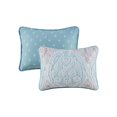 thumbnail image 4 of Housse Imprimée en Coton de 104 Po Madison Park en Bleu, 4 of 11