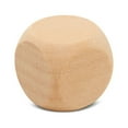 thumbnail image 2 of Blank Dice 5/8 inch x 5/8 inch, Pack of 50 Unfinished Blocks, Small Wooden Craft Cubes for Games & Party Decor, by Woodpeckers, 2 of 6